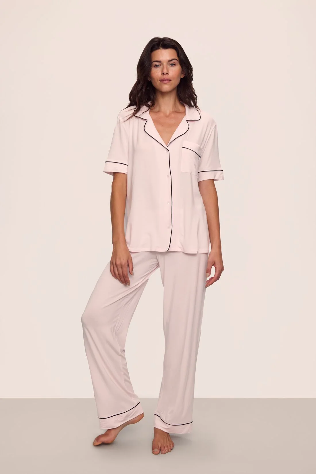 Gisele TENCEL™ Modal Short Sleeve & Pant PJ Set - 1