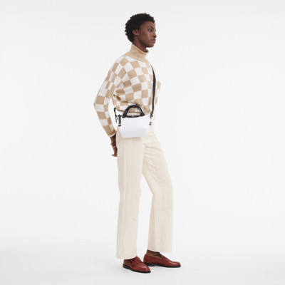Longchamp Le Pliage Energy XS Handbag White - Recycled canvas outlook