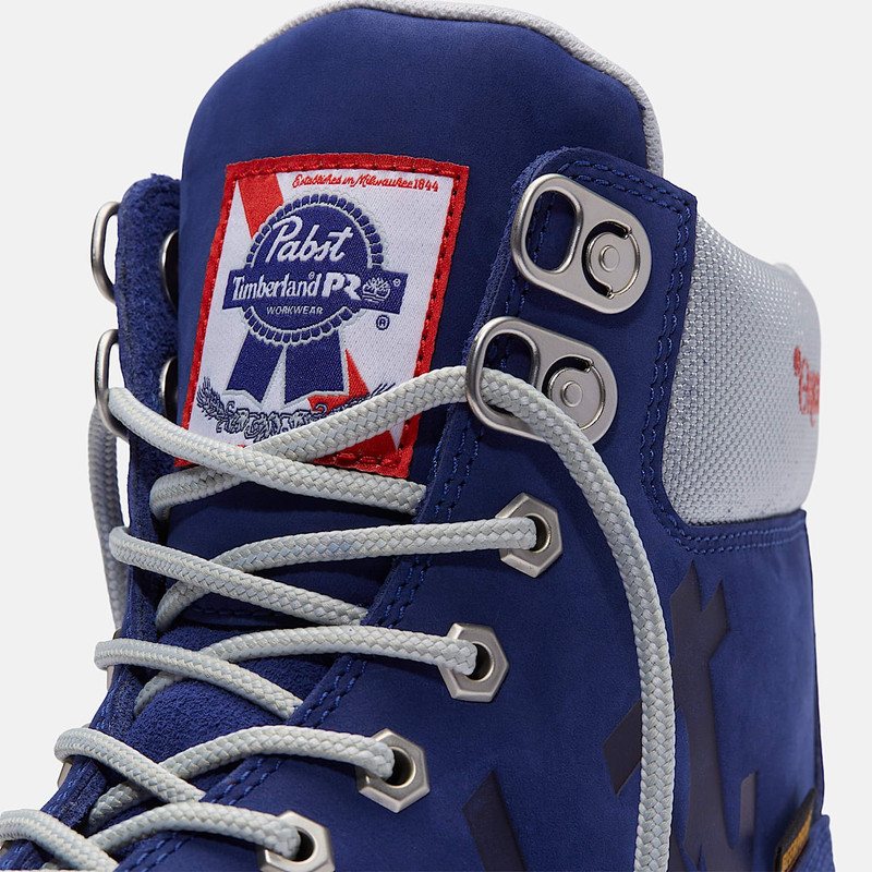 Men's Timberland PRO® and Pabst Blue Ribbon Direct Attach 6" Soft Toe Waterproof Work Boot 10