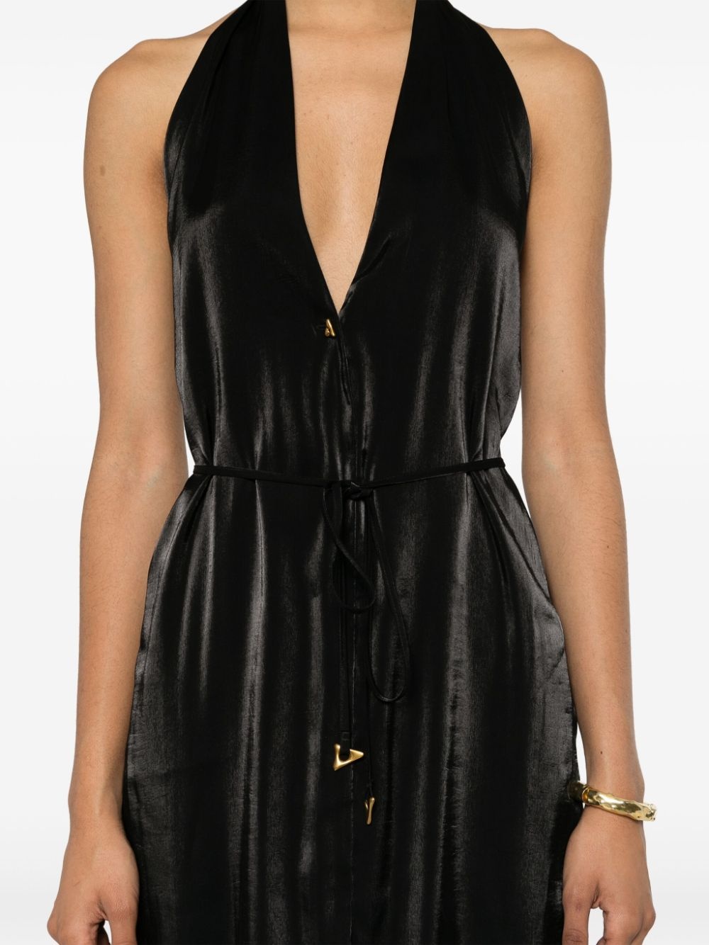 Seraphine belted midi dress - 5