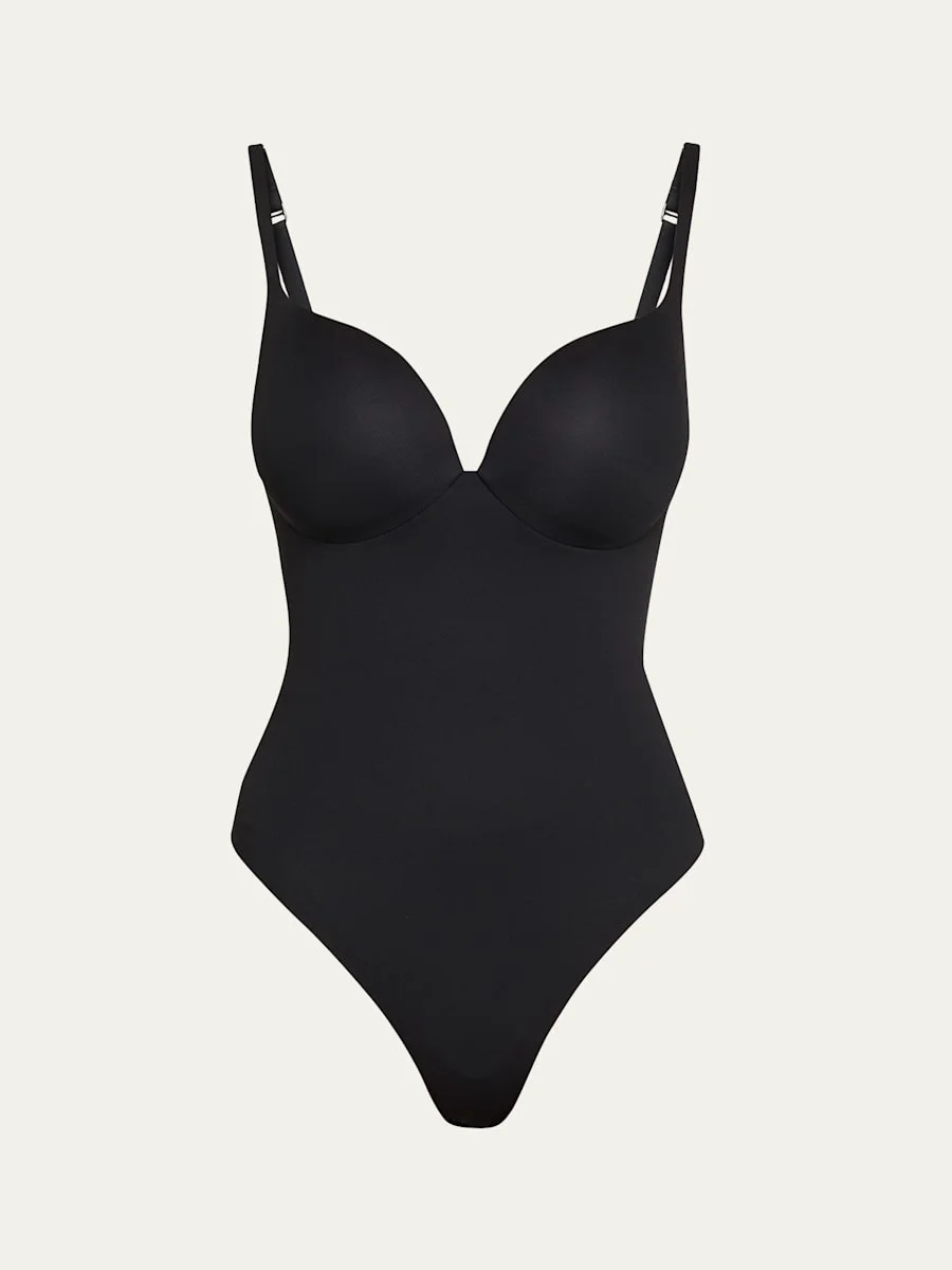 SKIMS Ultimate Body Push-Up Thong Bodysuit - 1