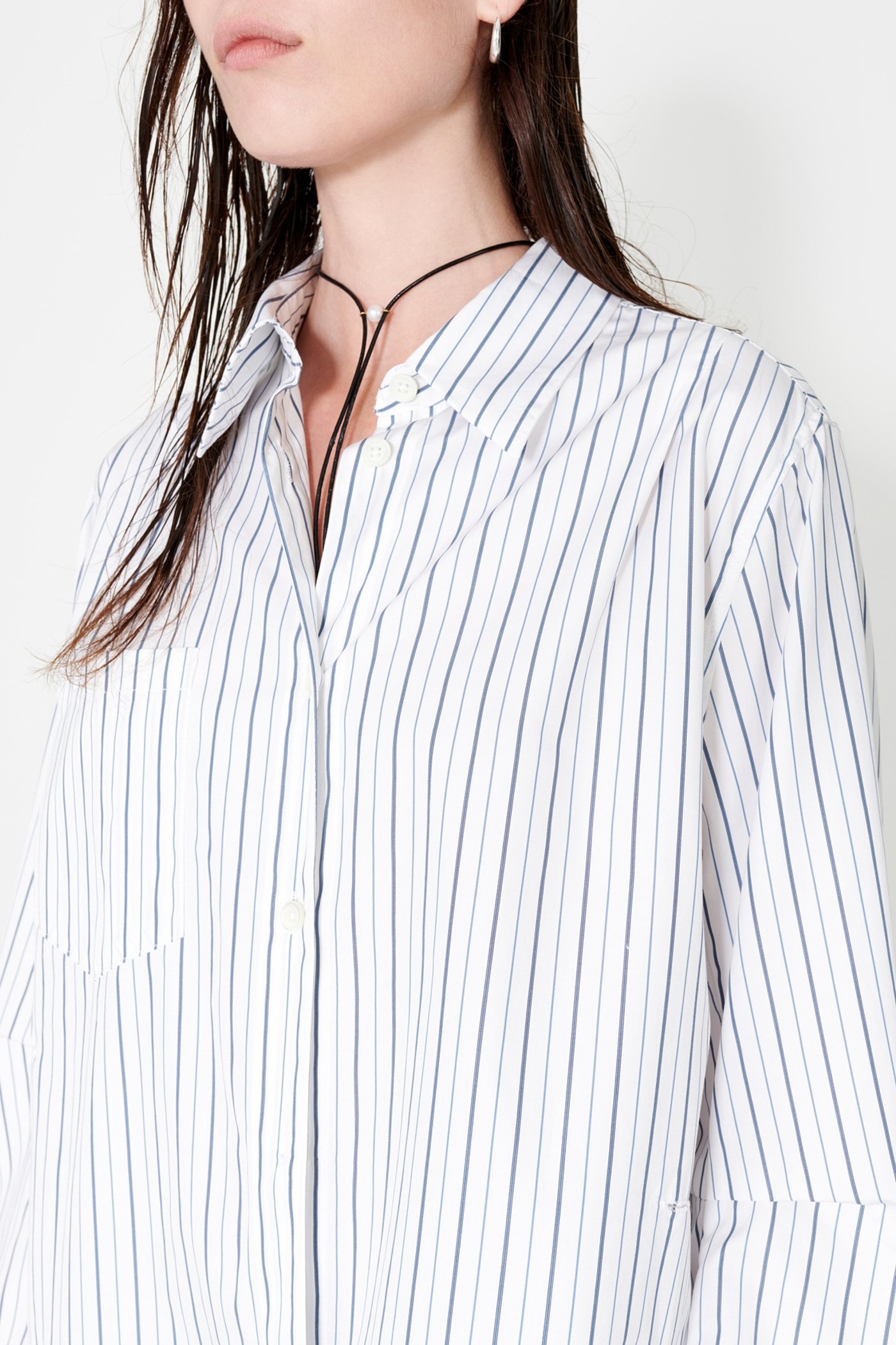 Machine Shirt Olympic White Stripe - 4
