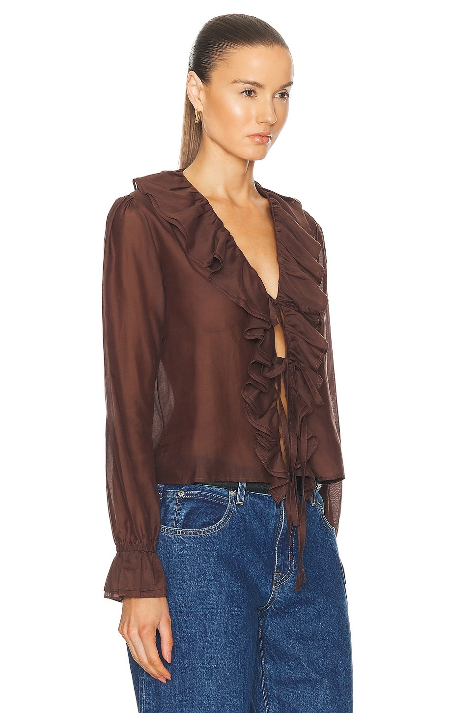 Heartwood Flounce Blouse - 2