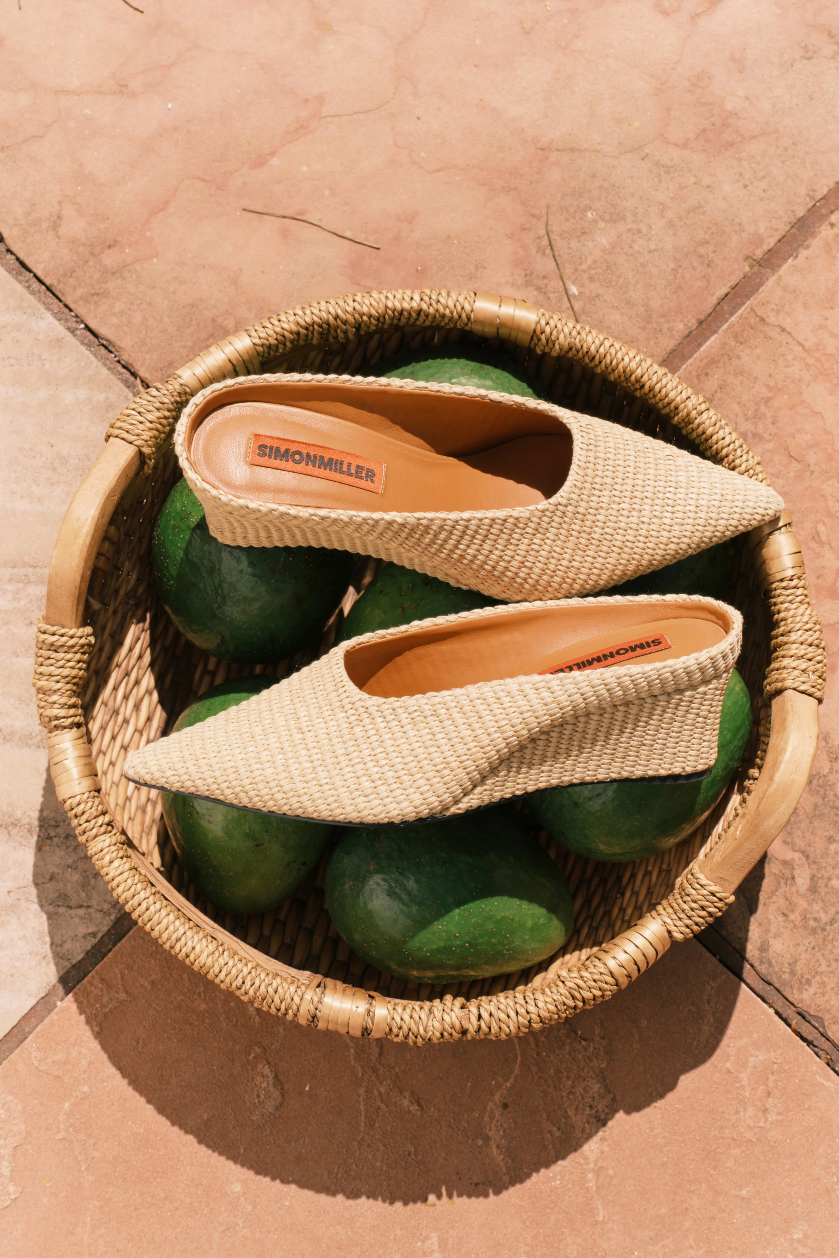 Raffia Gala Wedge In Natural - 1