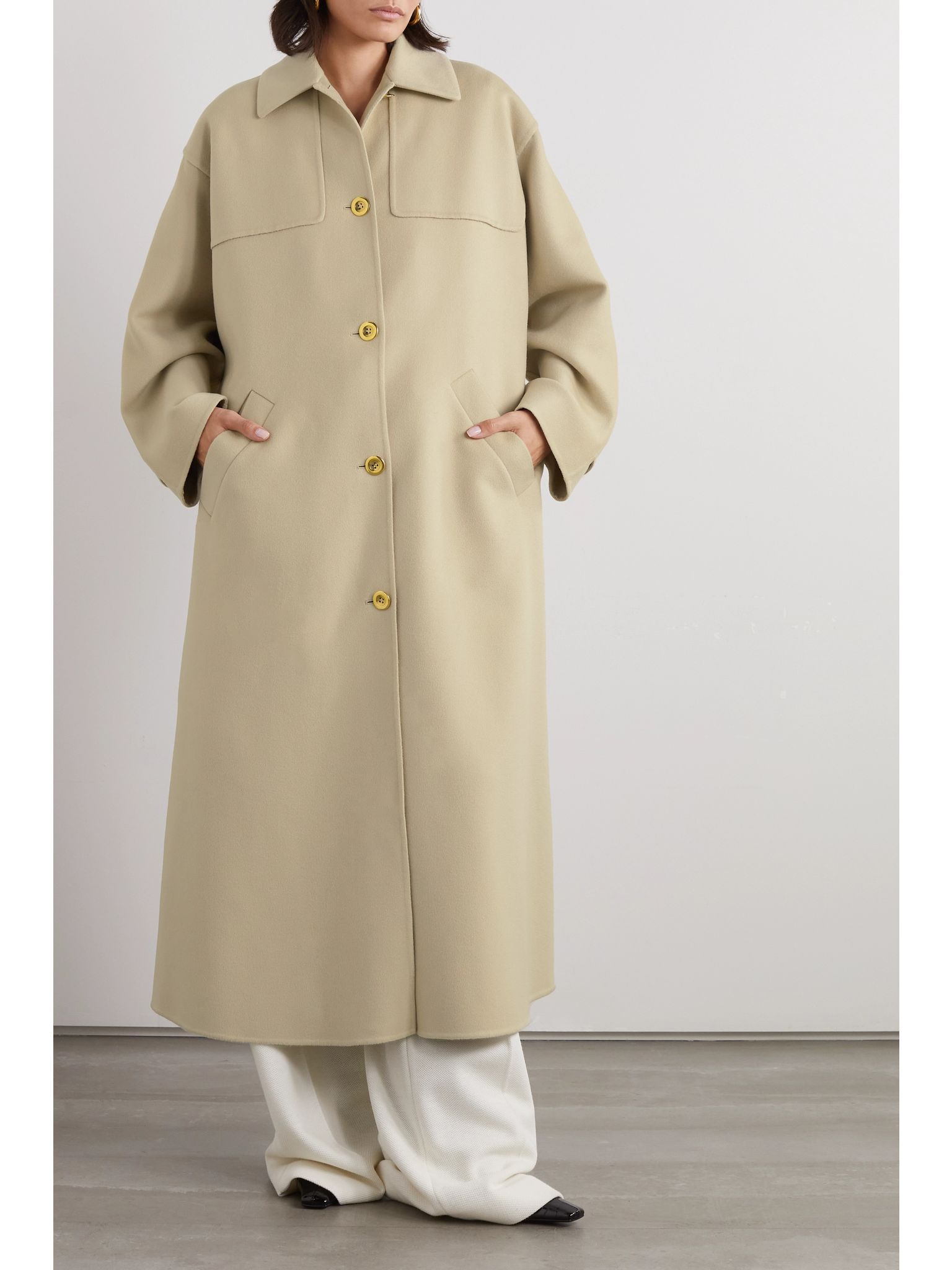 Ardis cashmere coat Beige - 3