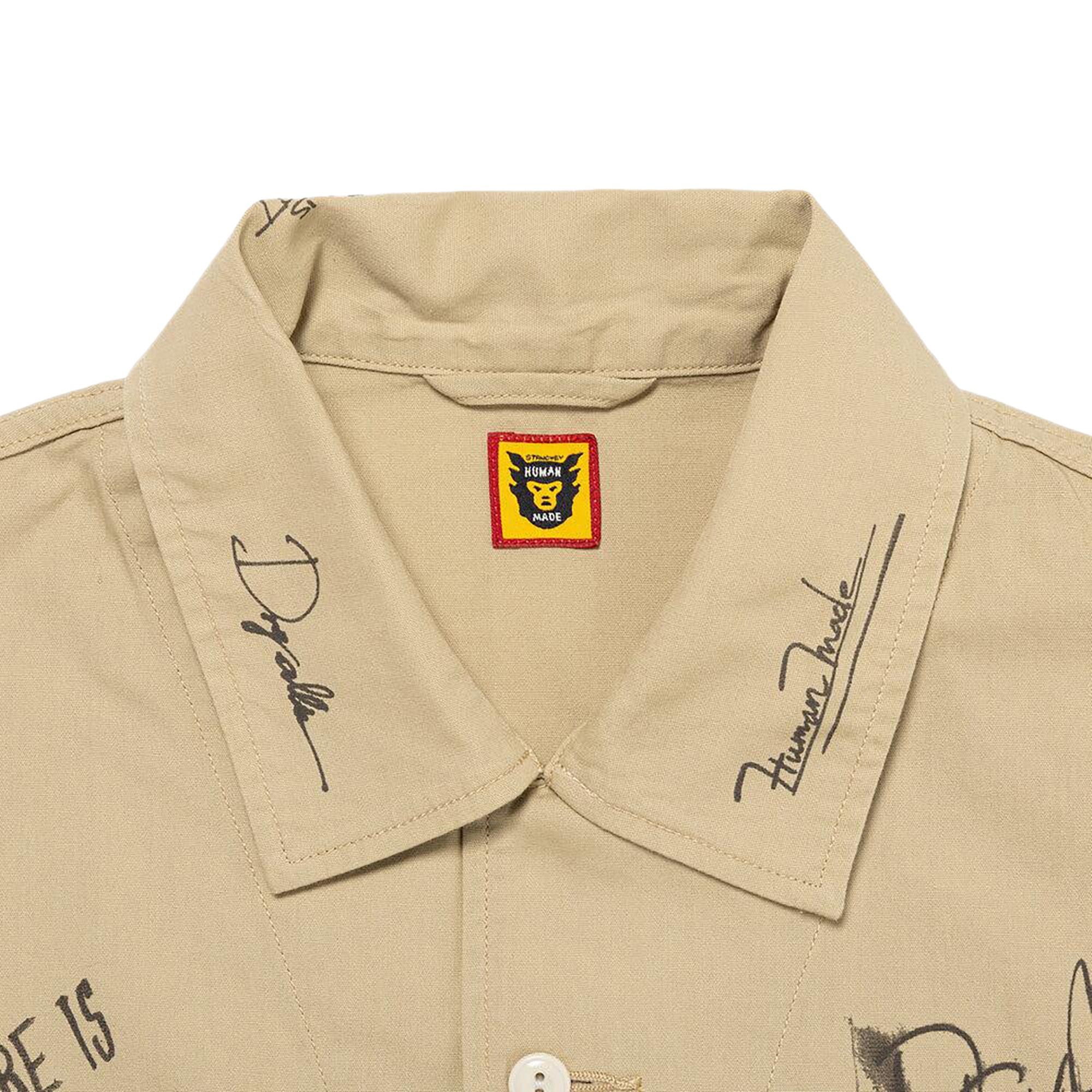 Human Made Printed Short Blouson 'Beige' - 3