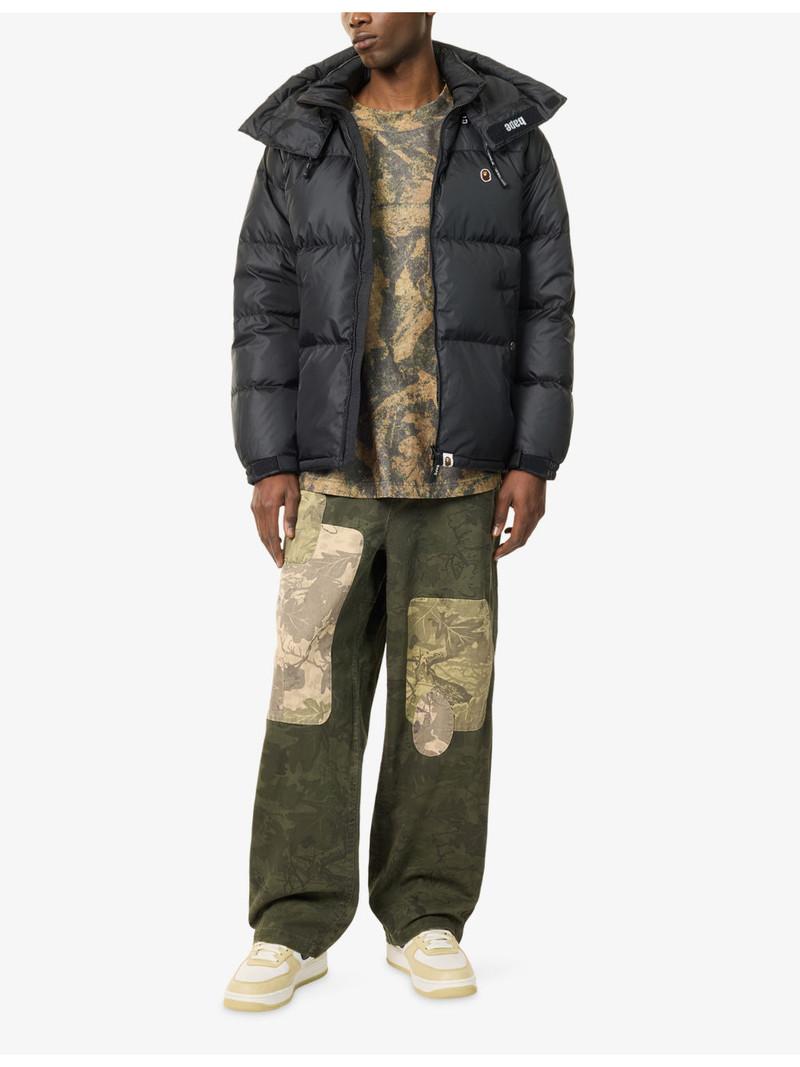 A BATHING APE® One Point Relaxed-Fit Shell-Down Jacket outlook