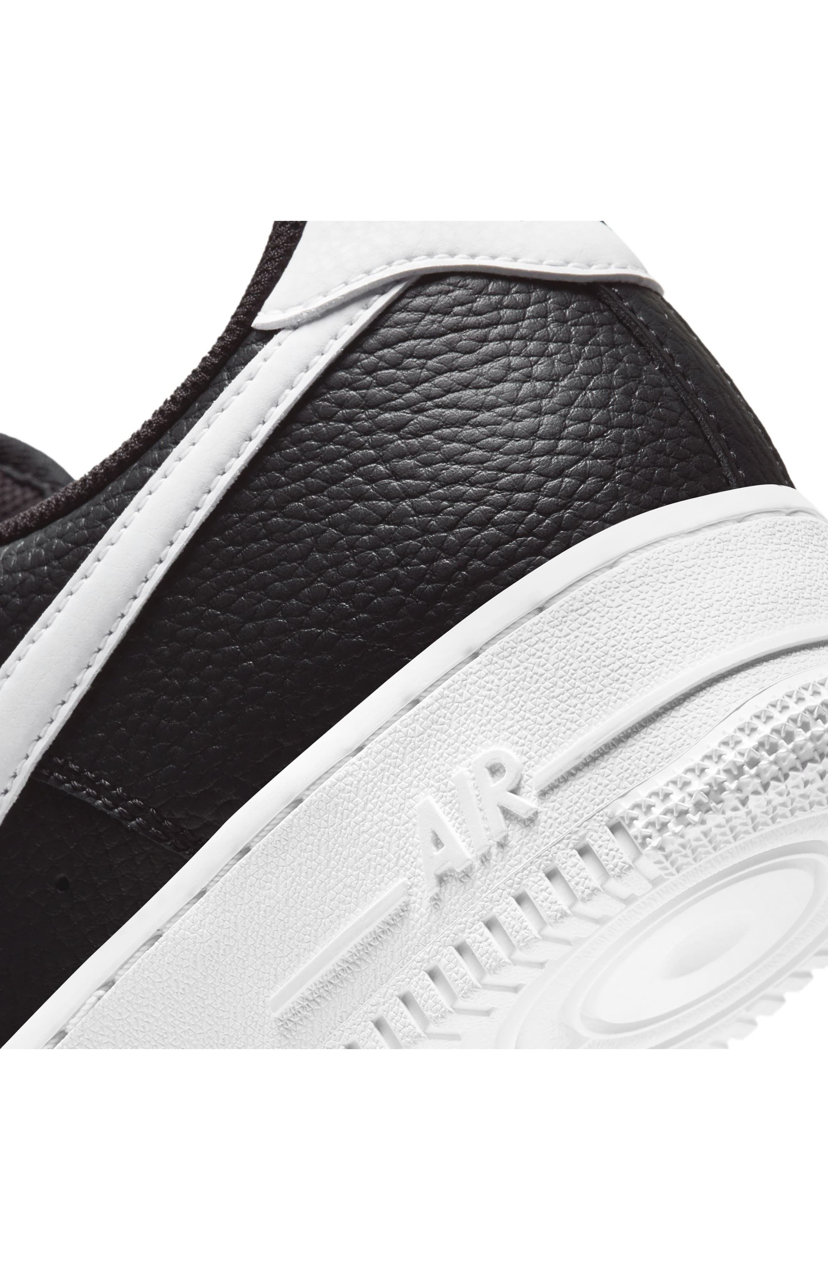 Nike Air Force 1 '07 Basketball Sneaker in Black/White at Nordstrom - 8