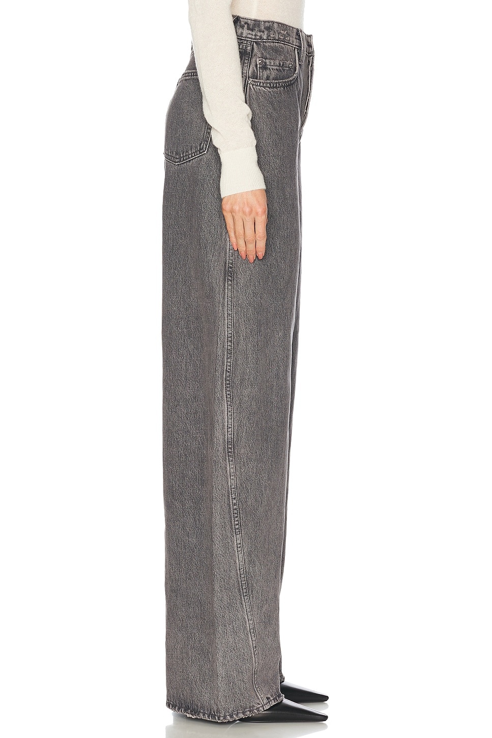 x Emily Gemma Paola Barrel Leg Jean - 3