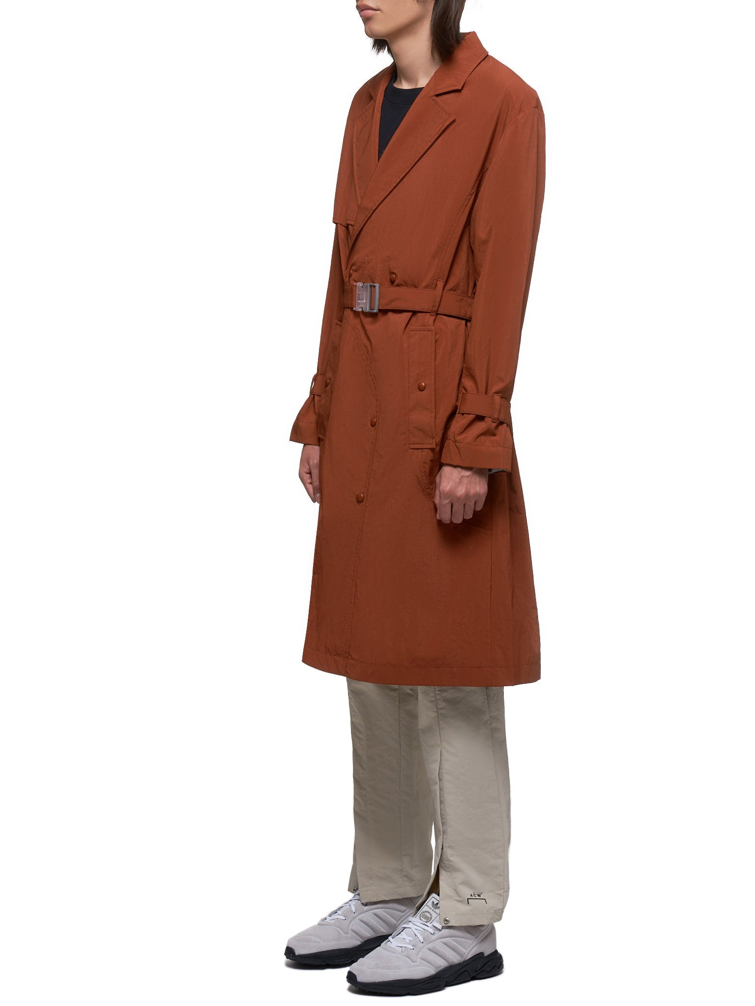 Nylon Trench Coat - 2