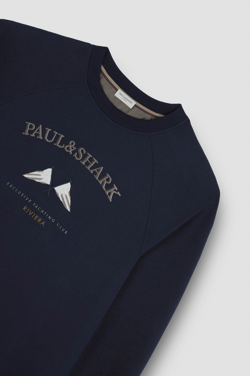 X-SOFT COTTON SWEATSHIRT WITH EMBROIDERY 5