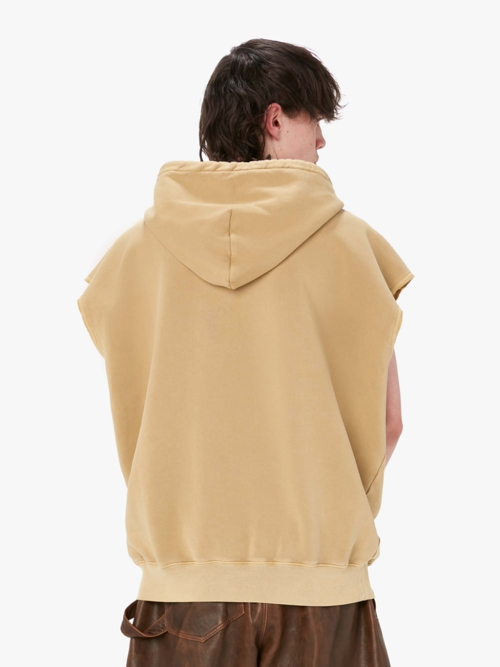 SLEEVELESS HINGE HOODIE - 3