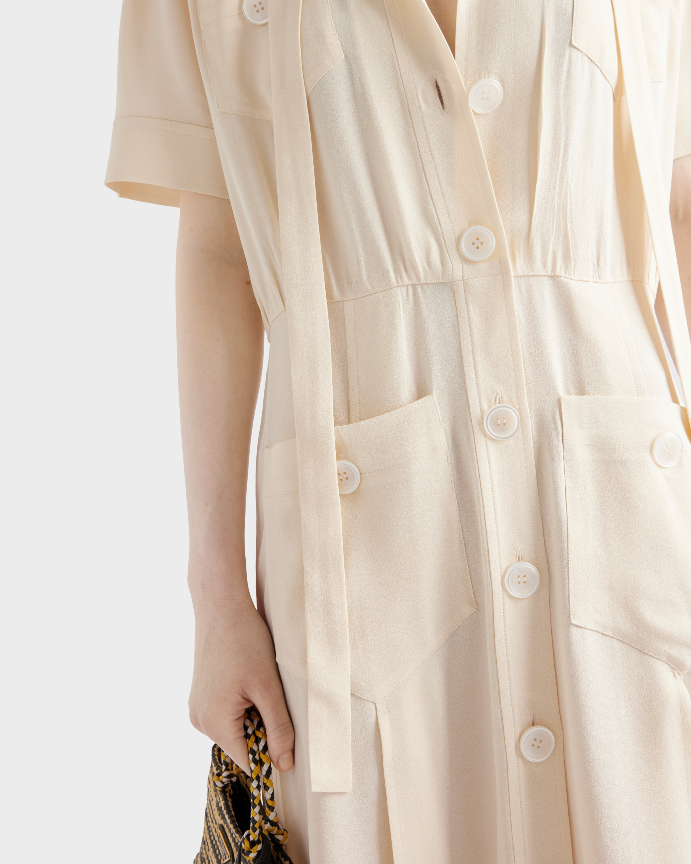 Lace shirt dress - 6