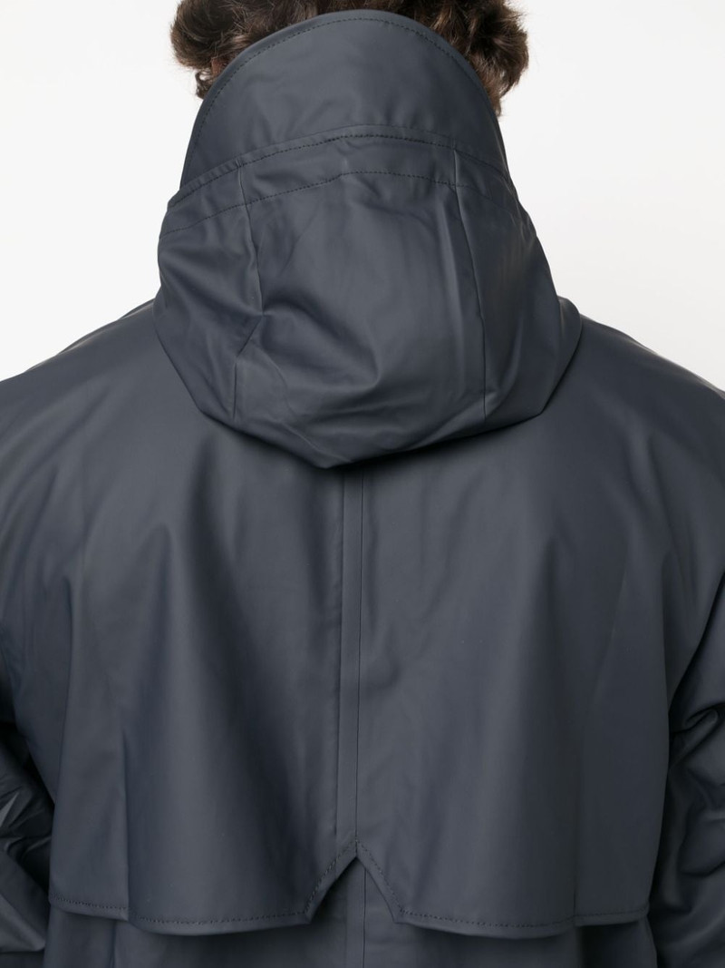 zip-up hooded raincoat 5