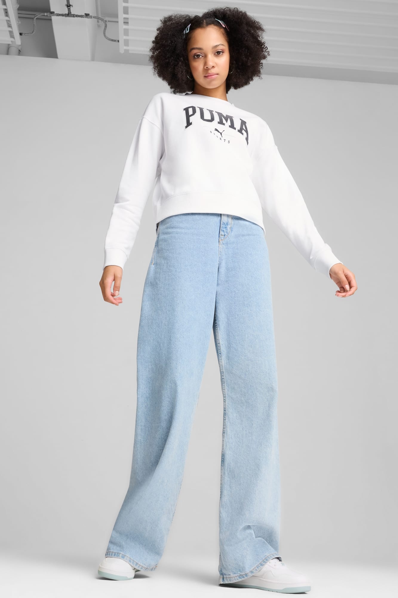 PUMA SQUAD Women's Full-Length Crewneck - 5