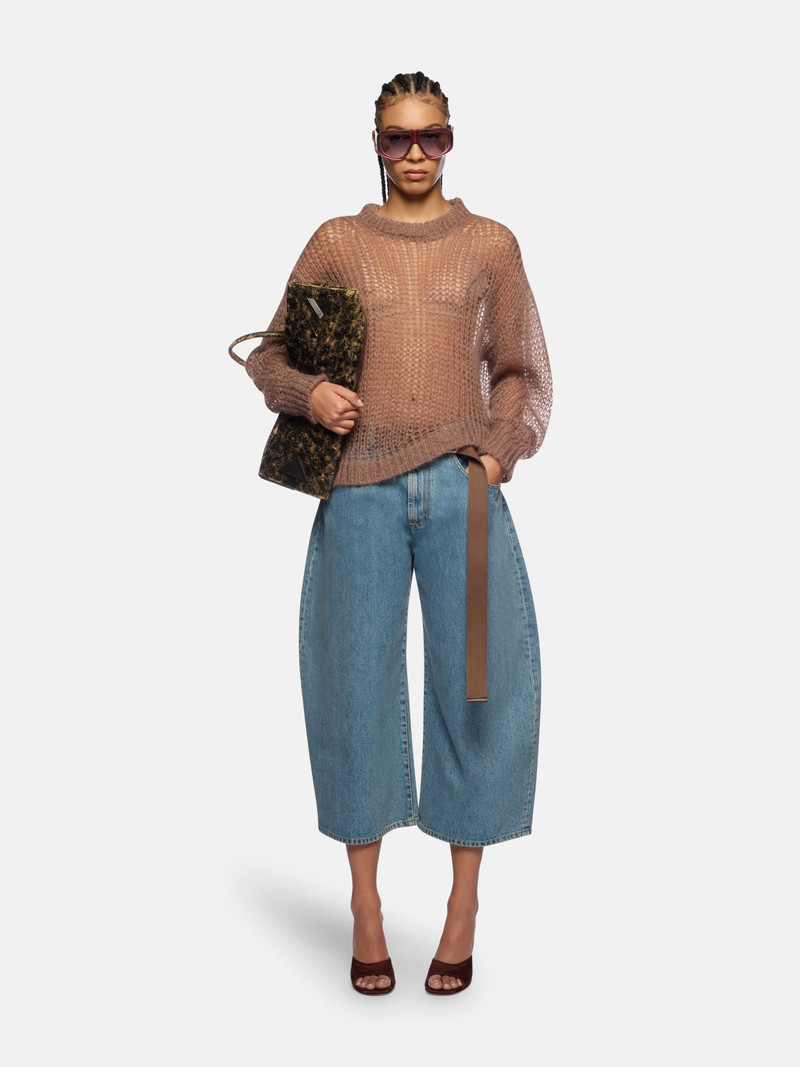 THE ATTICO SAFARI SWEATER outlook