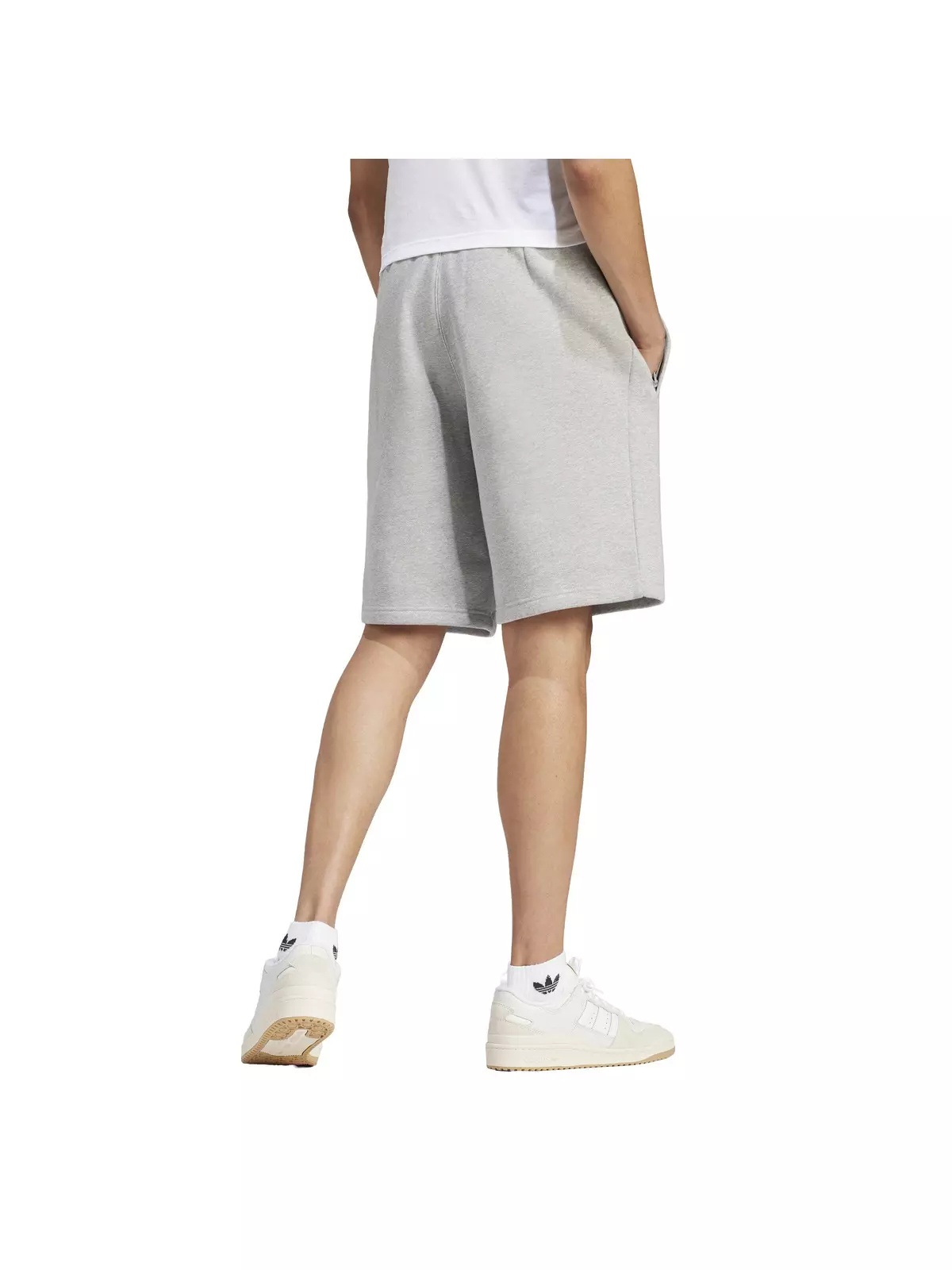 Originals Men's Trefoil Essentials Lifestyle Shorts -Grey - 2