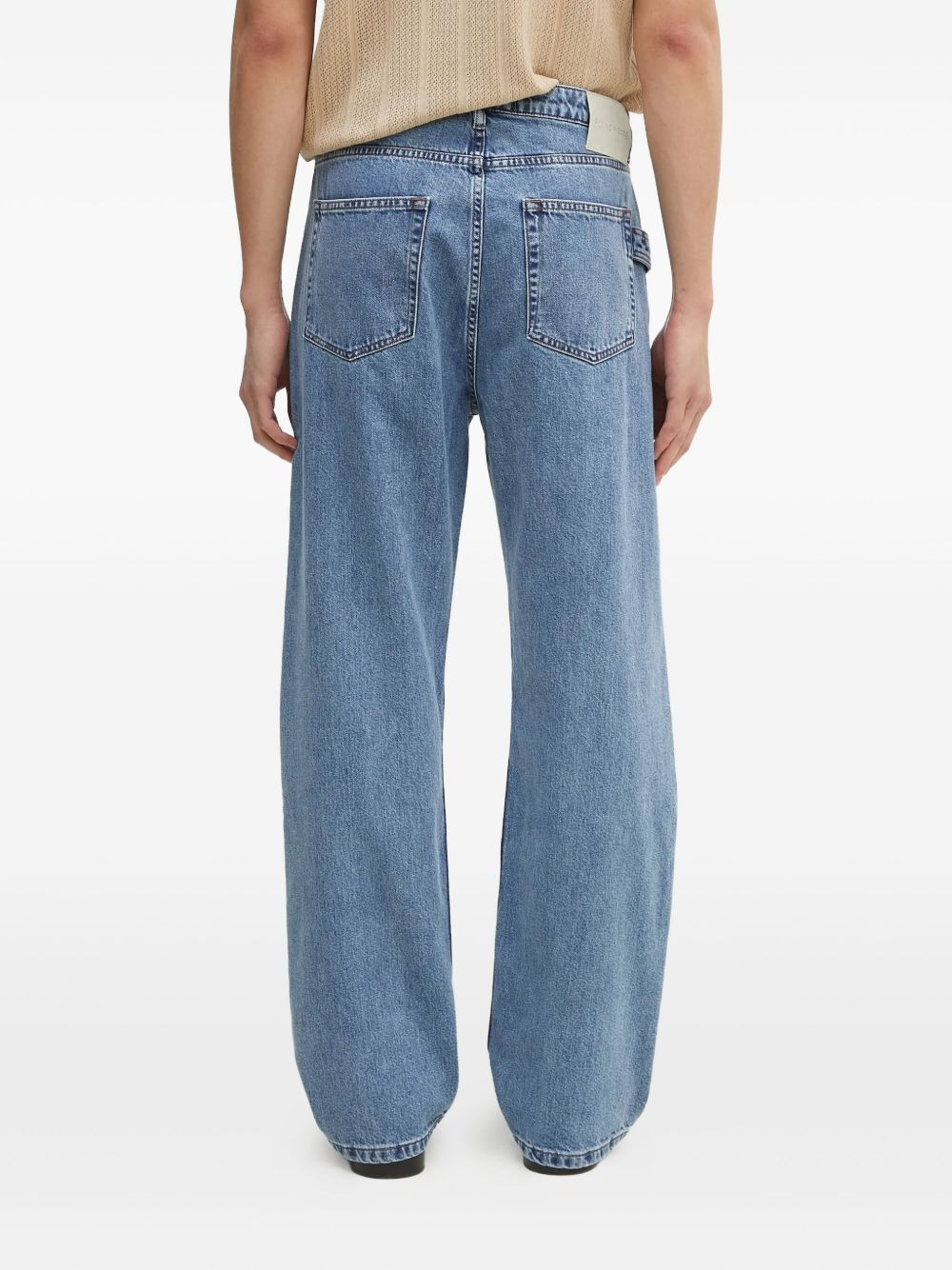logo-patch jeans - 4