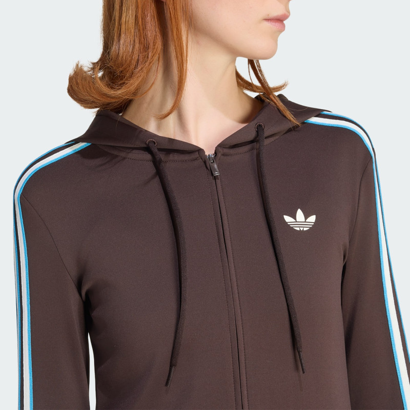 HOODED TREFOIL ZIPPER Jacket 6