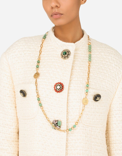 Dolce & Gabbana Sautoir necklace with coins and spheres outlook