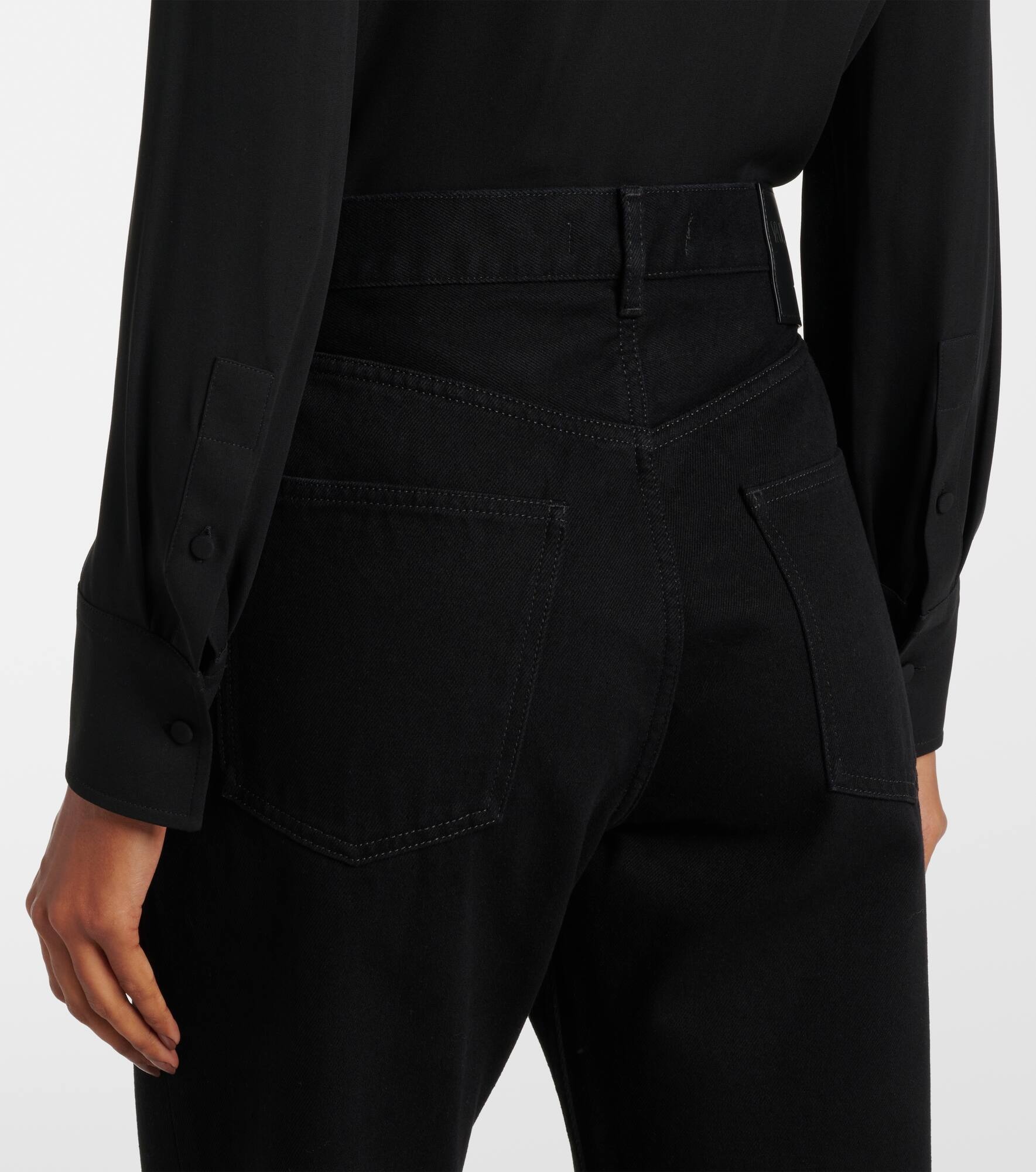 High-rise straight jeans - 6