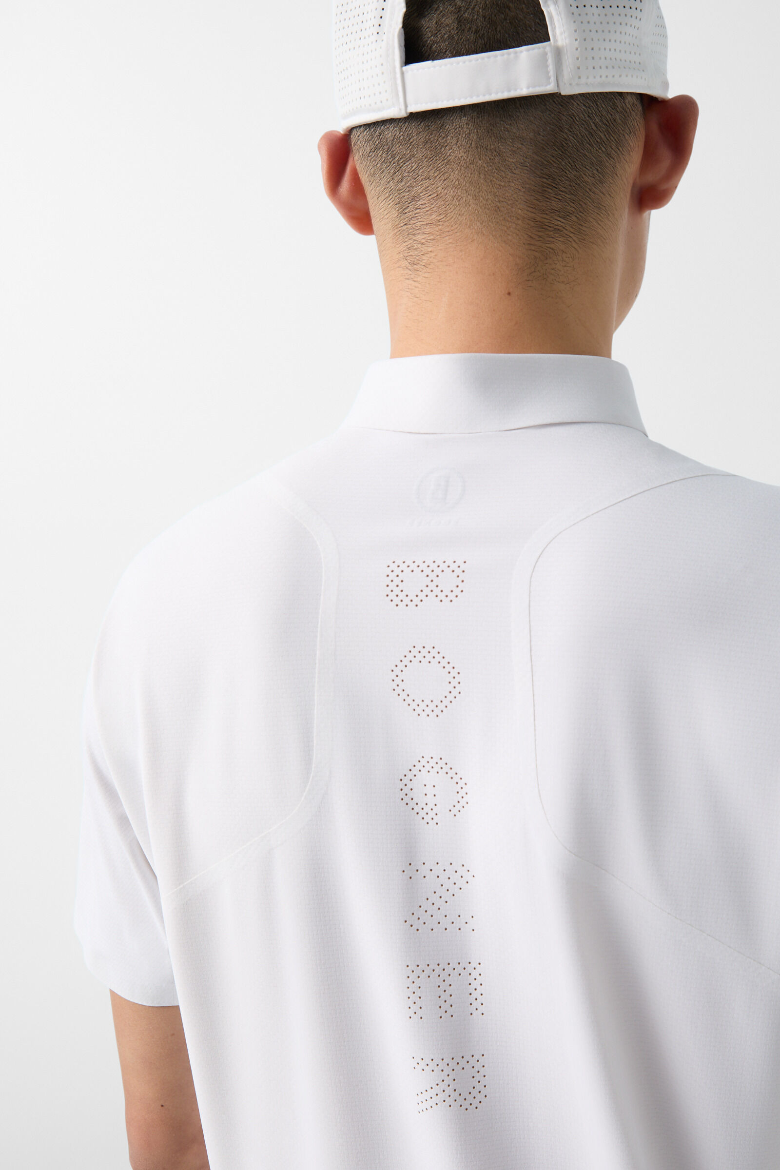 Casimir Functional polo shirt in White - 4