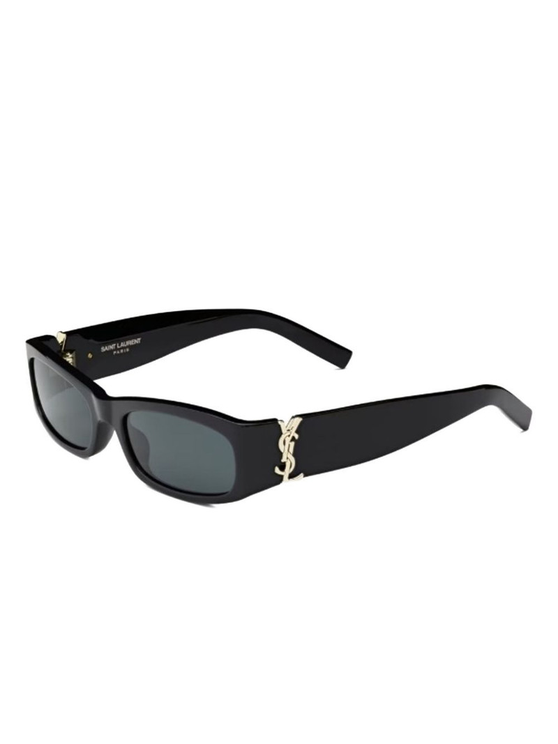 SAINT LAURENT SL M152 logo-plaque rectangle sunglasses outlook