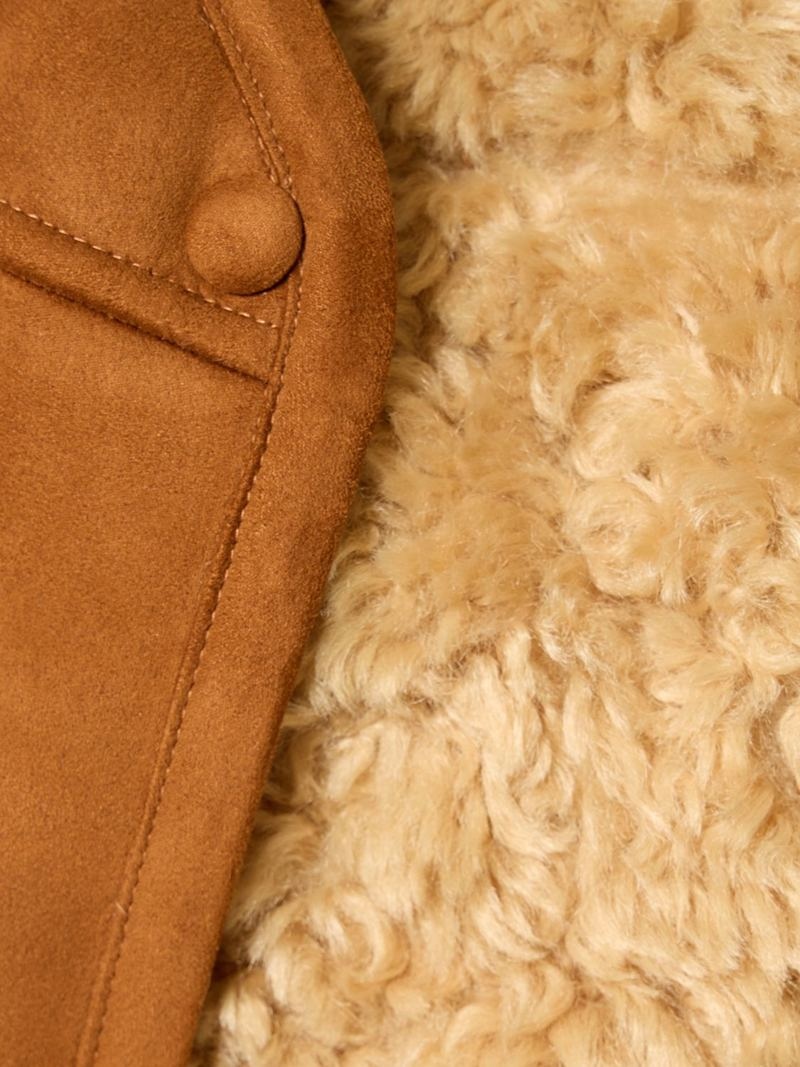 STAND STUDIO Paola faux shearling coat | luisaviaroma