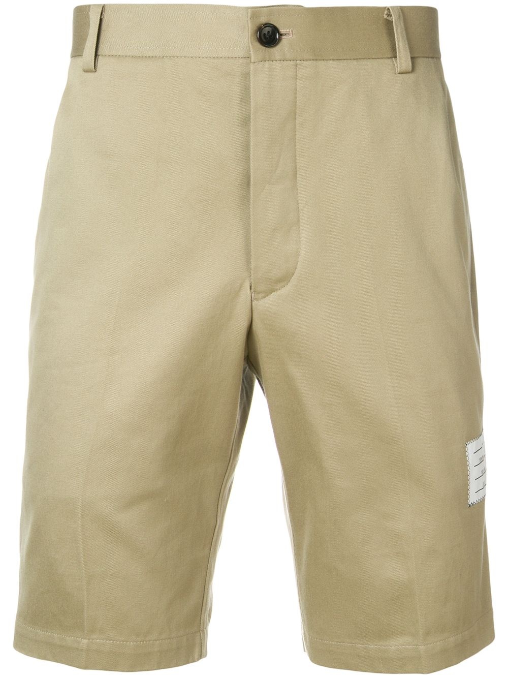 Cotton Twill Chino Shorts - 1