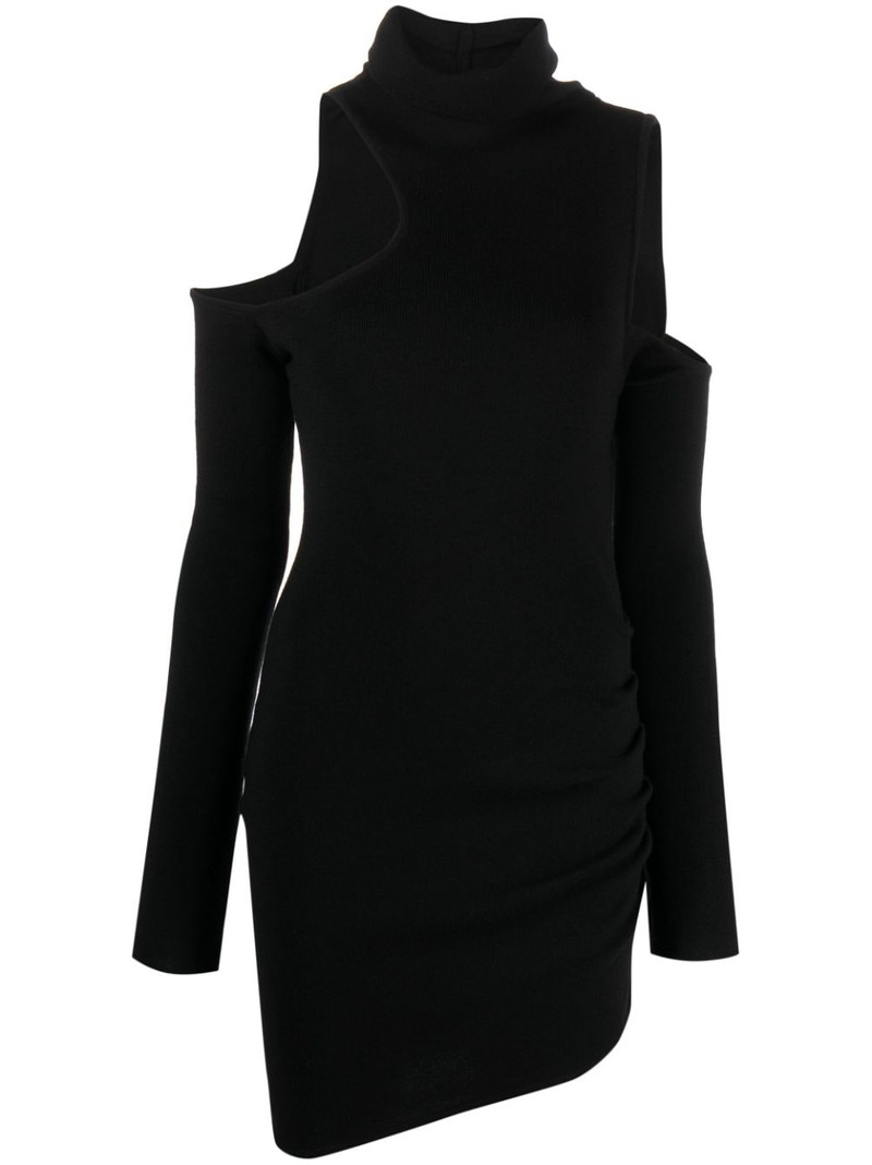 Piana cut-out merino minidress 1