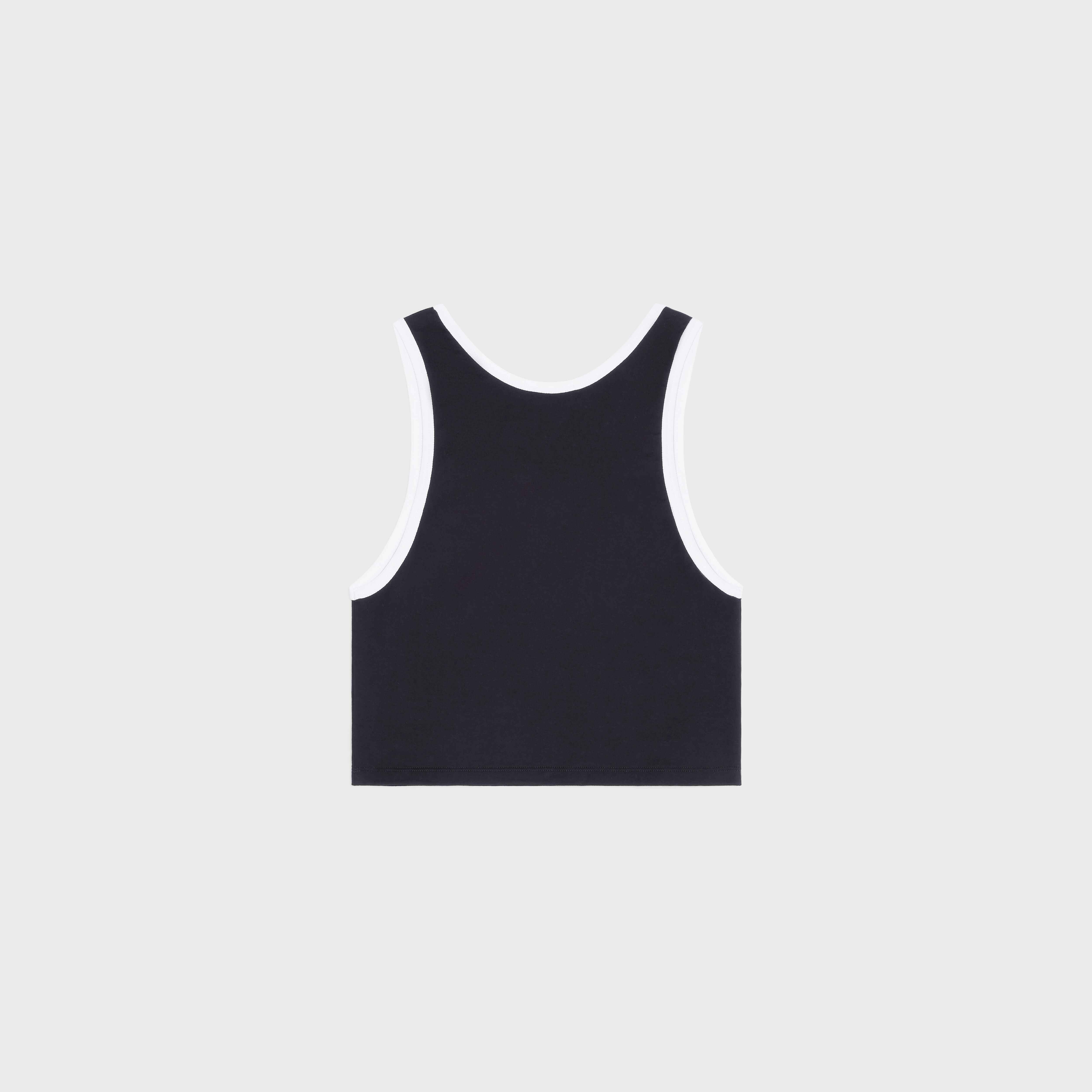 CELINE TRIOMPHE TANK TOP IN COTTON JERSEY - 2