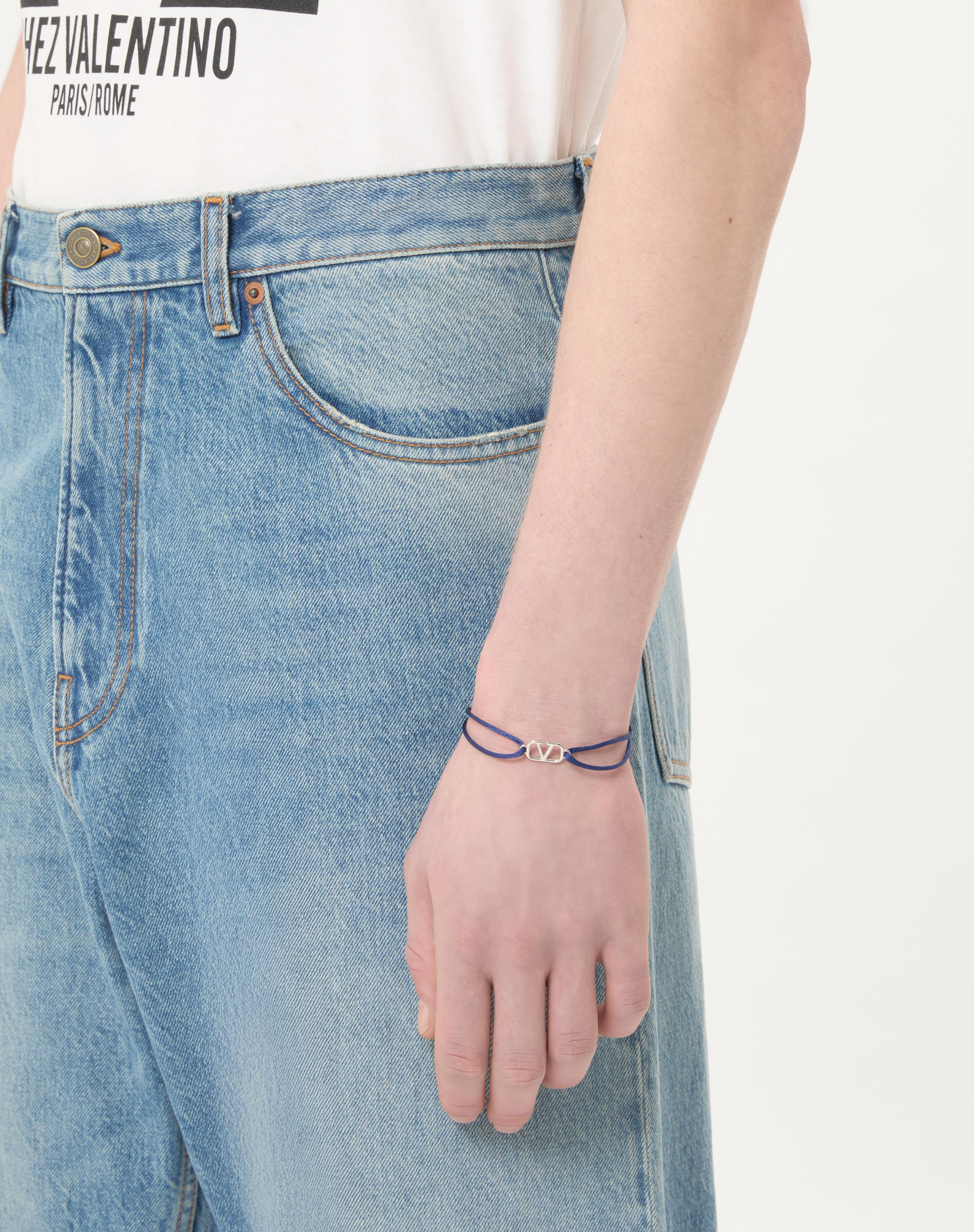 VLOGO SIGNATURE COTTON BRACELET - 2