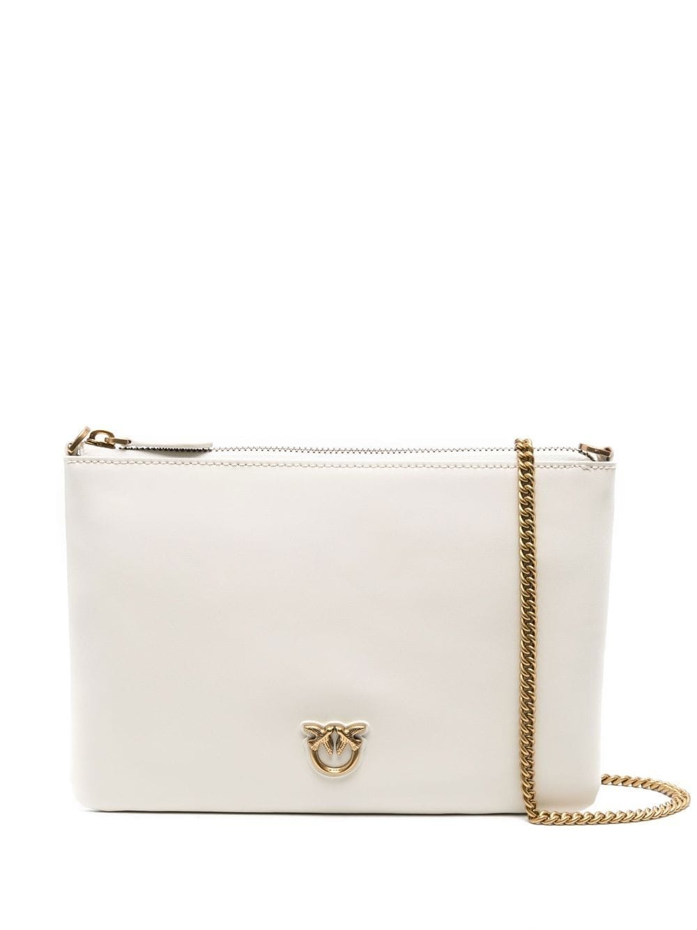 logo-plaque satchel bag - 1