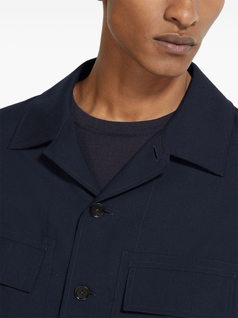 Alba Oasi-cashmere overshirt - 5