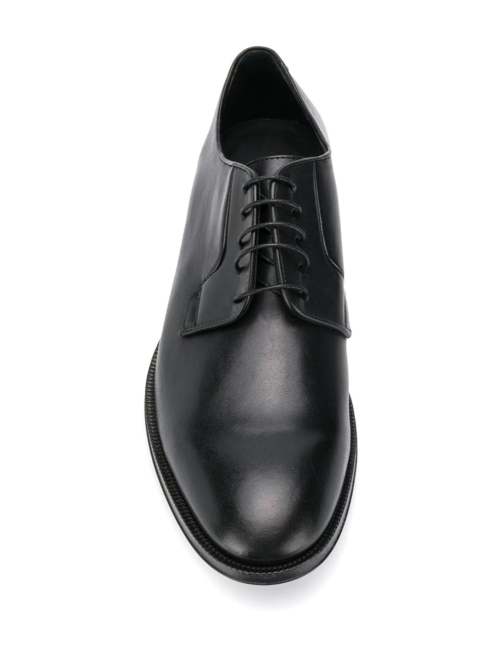 Ludlow Polished-Leather Derby Shoes - 7
