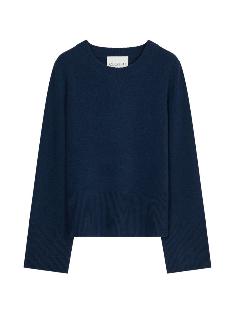 long-sleeve crew-neck sweater 1