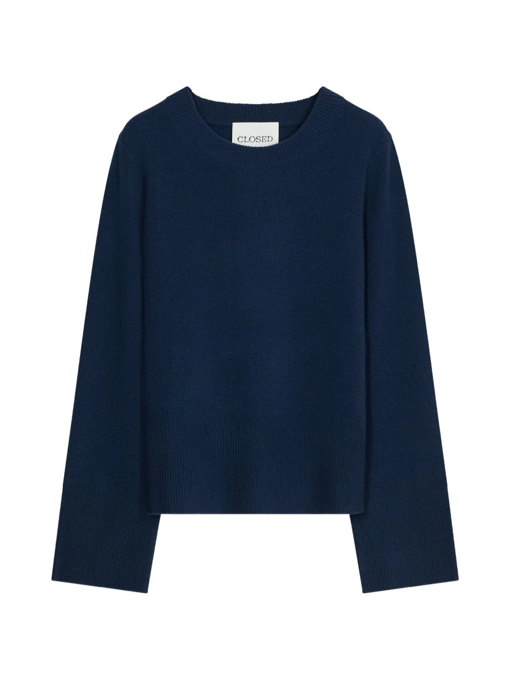 long-sleeve crew-neck sweater - 1
