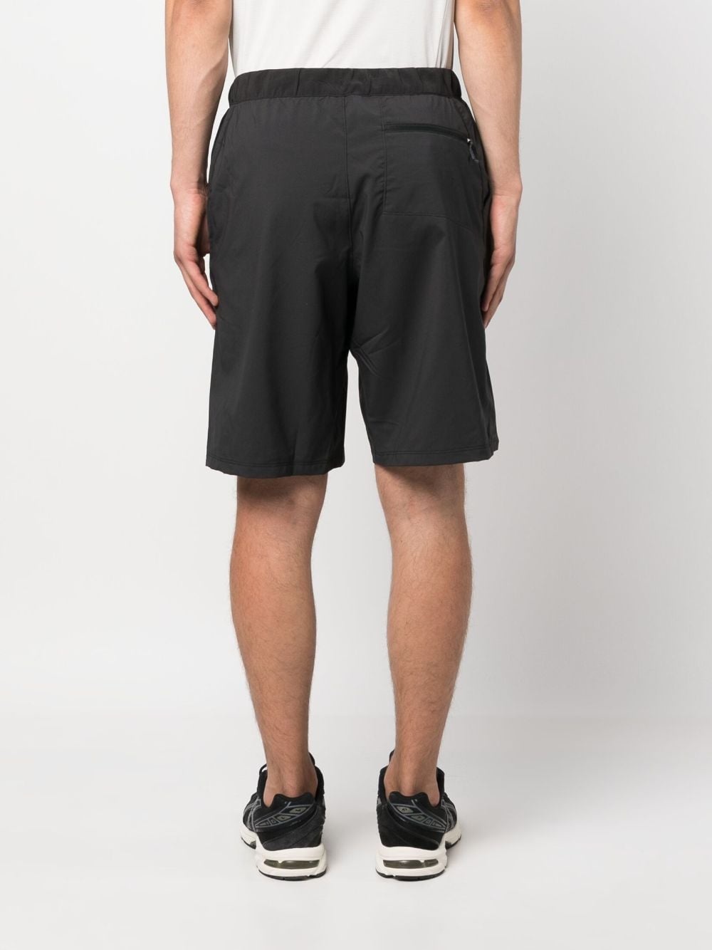 drawstring-waist recycled-polyester shorts - 4