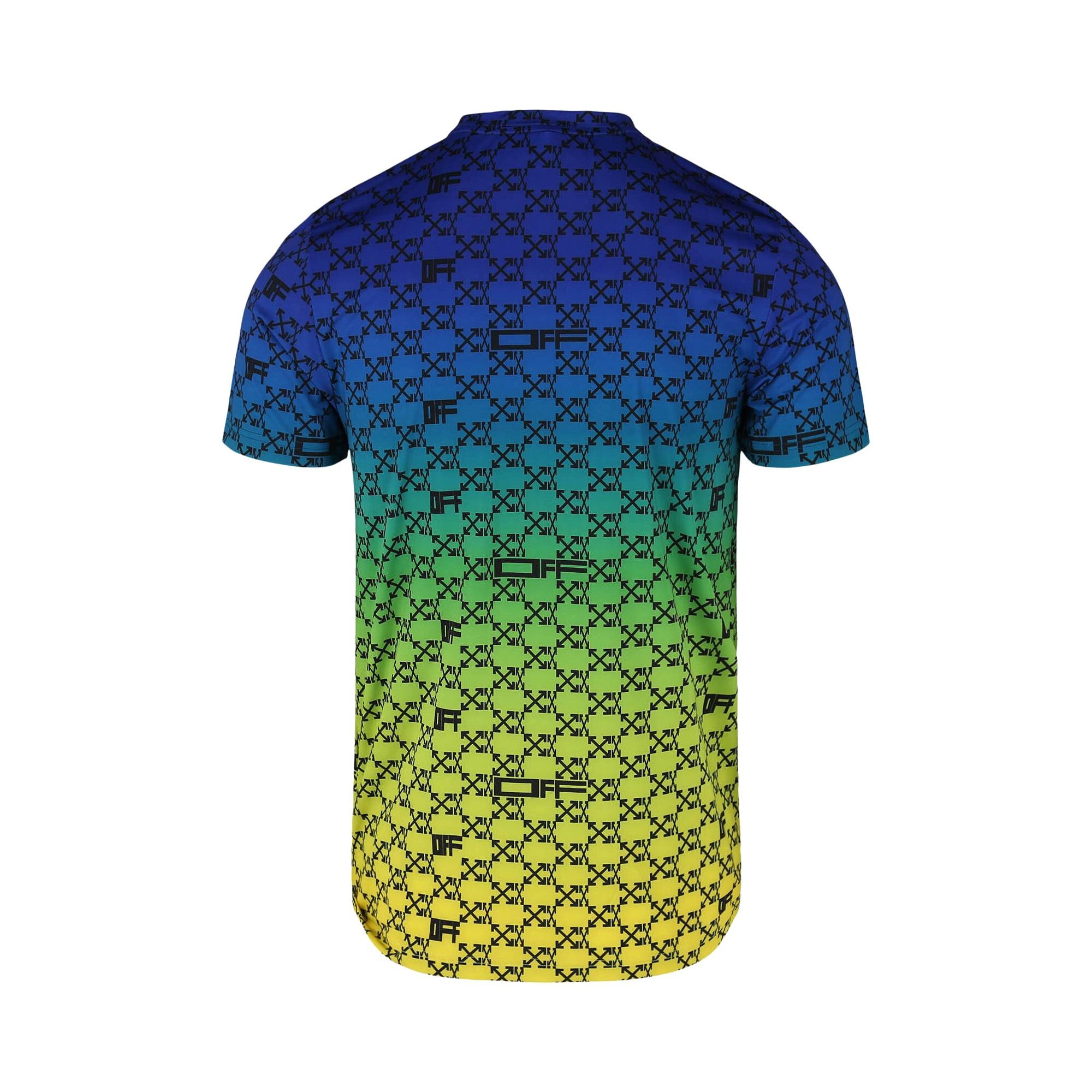 Off-White Athletic Monogram Short-Sleeve Tee 'Multicolor' - 2
