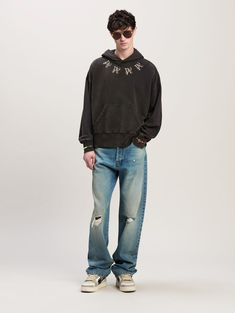 Palm Angels Statement monogram Hoodie outlook