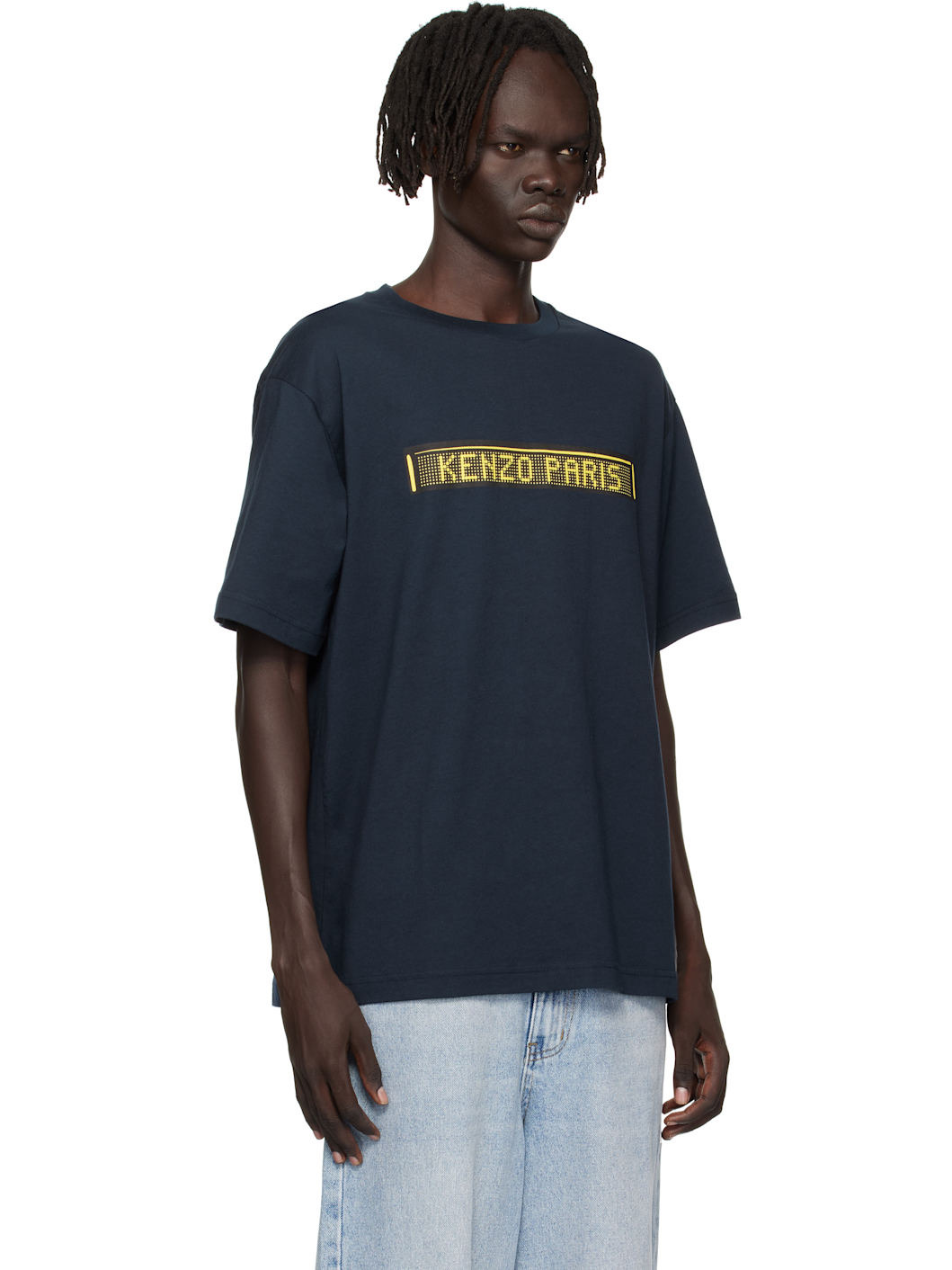 Navy Kenzo Paris 'KENZO City' Oversized T-shirt - 2