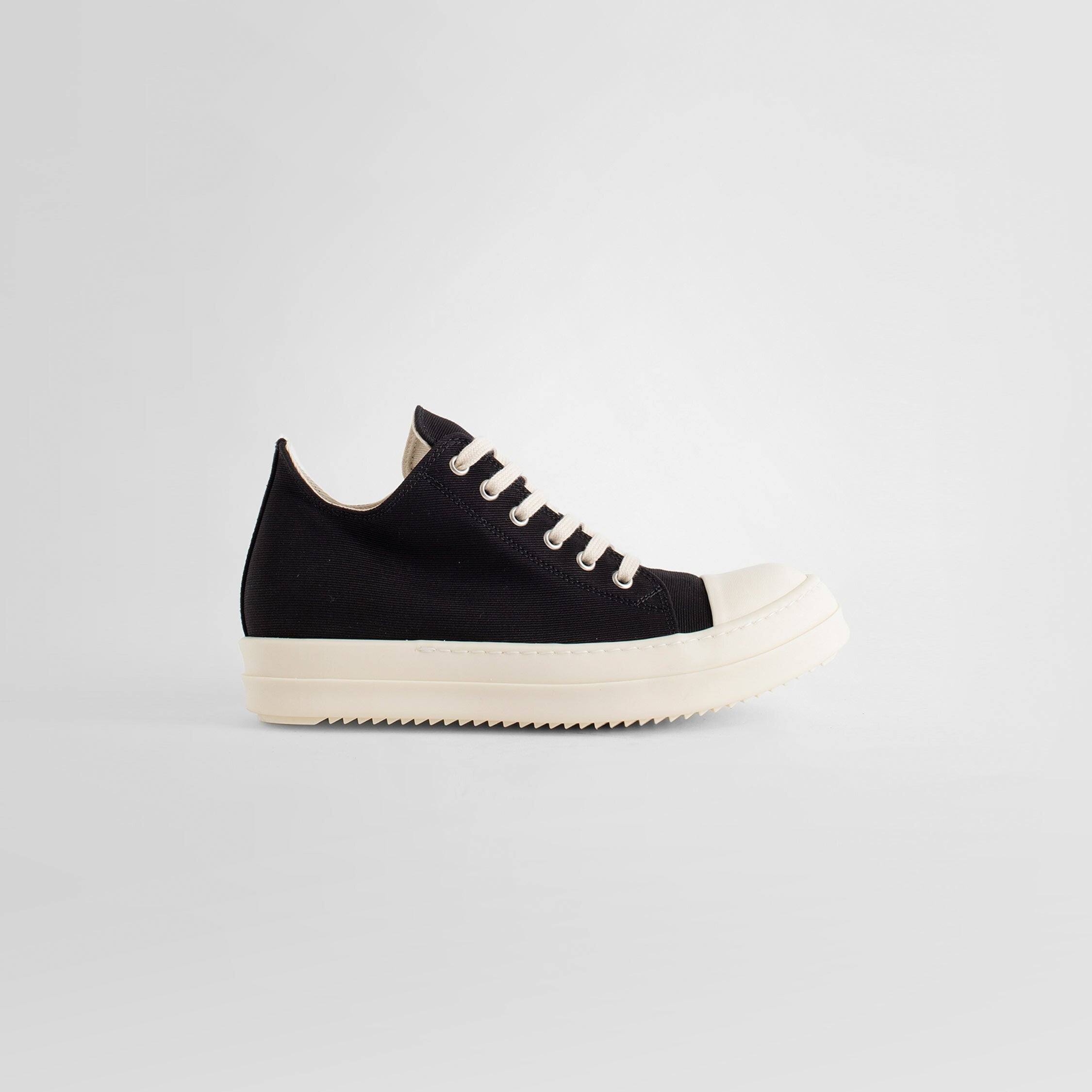 RICK OWENS WOMAN BLACK SNEAKERS - 8