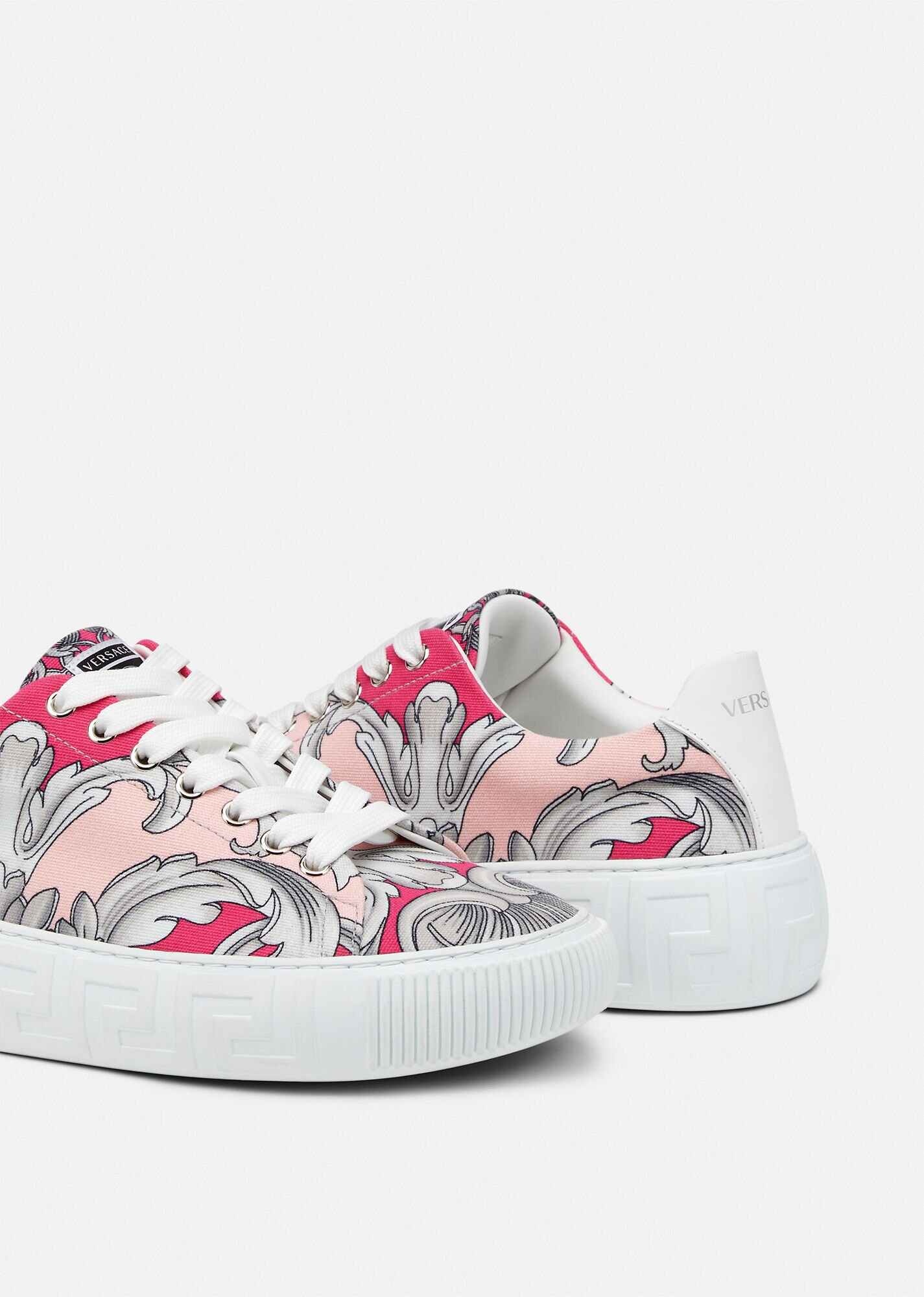 Silver Baroque Sneakers - 4