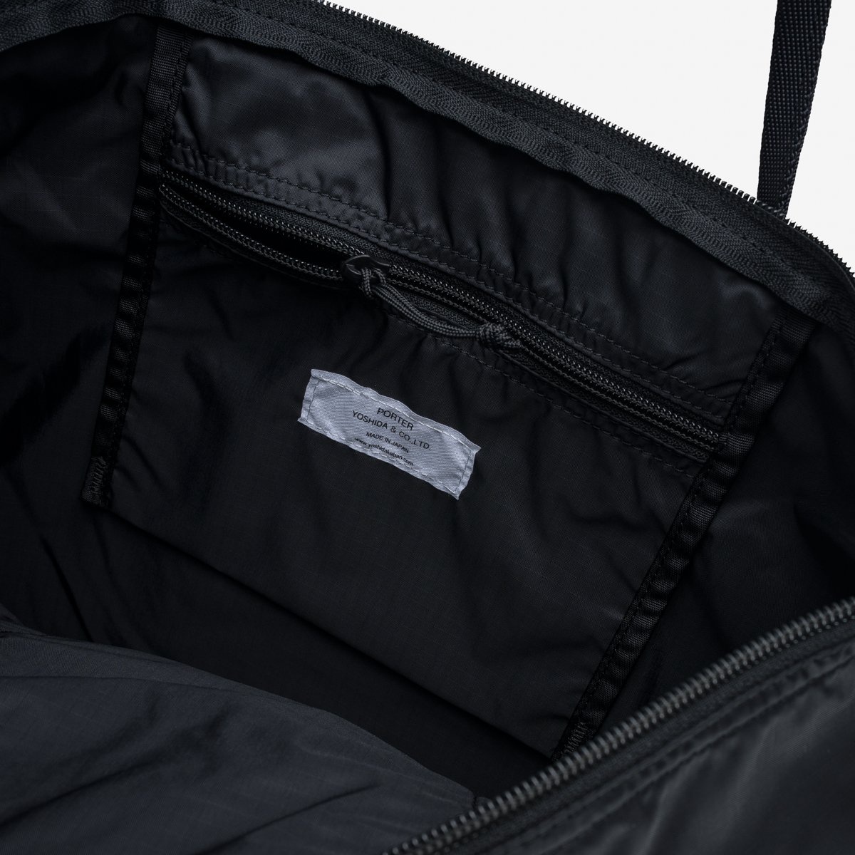 POR-FLEX-TOTE-BLK Porter - Yoshida & Co. - Flex 2Way Tote Bag - Black - 8