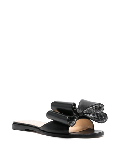 MACH & MACH bow-detail leather sandals outlook