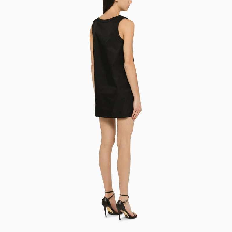 Prada Prada Black Re-Nylon Short Dress Women | luosophy