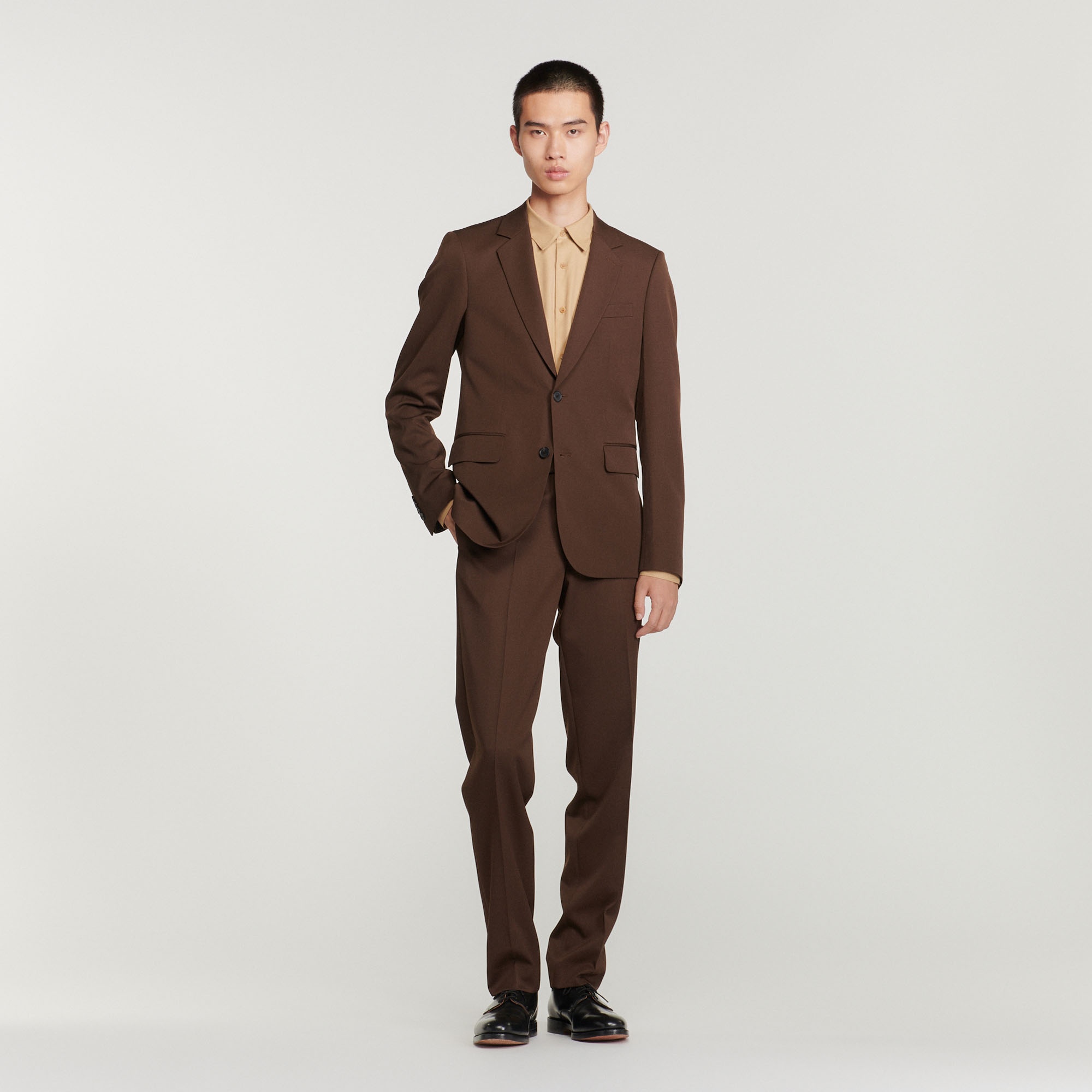 Virgin wool suit jacket - 5