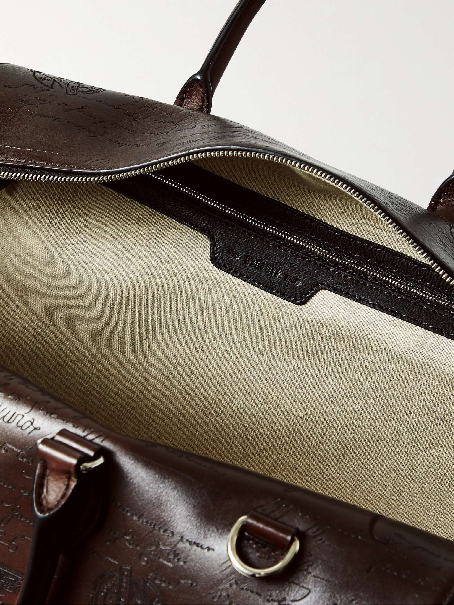 Scritto Leather Holdall - 9