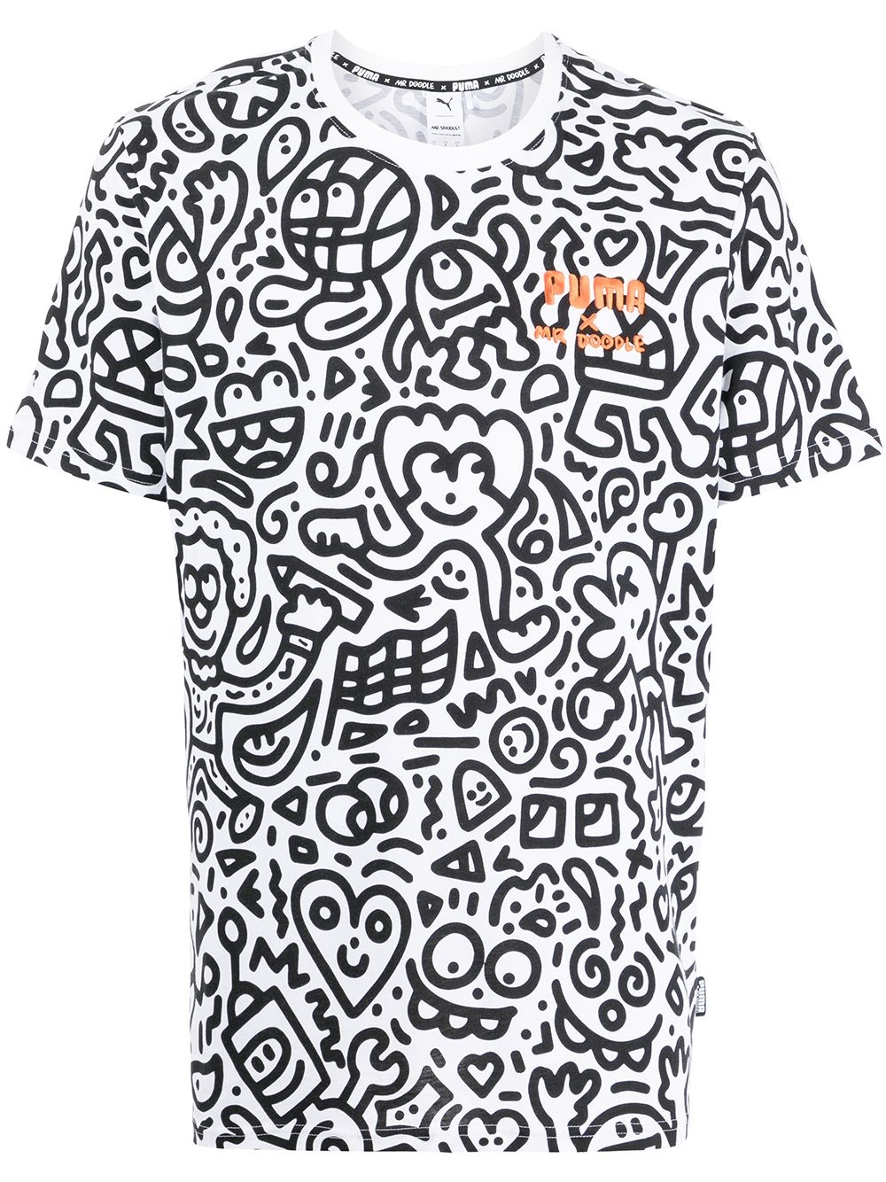 x Mr Doodle graphic-print T-shirt - 1