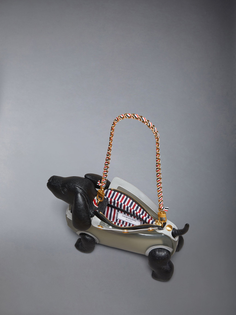 Overcoat Brogued Hector Baguette in Pebble Grain 5